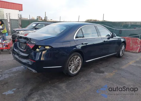 2022 Mercedes-Benz S 580 4Matic z USA, uszkodzony, nr VIN W1K6G7GB5NA149050